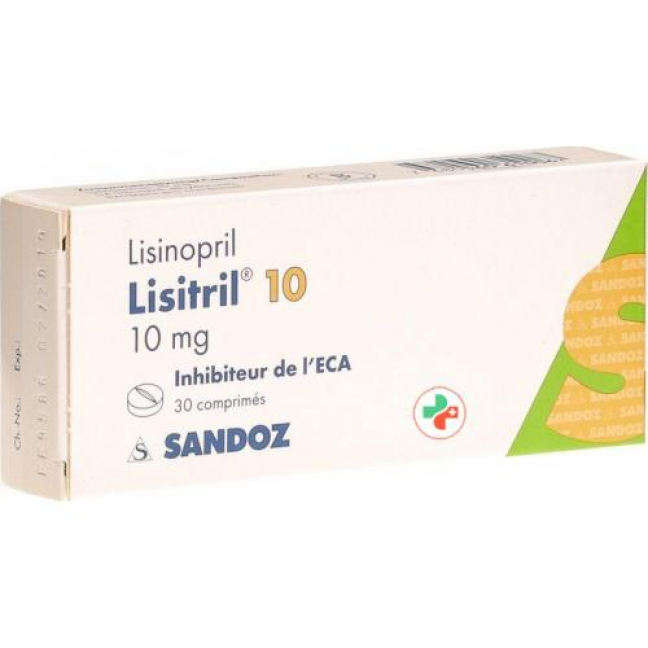 Лизитрил 10 мг 30 таблеток 