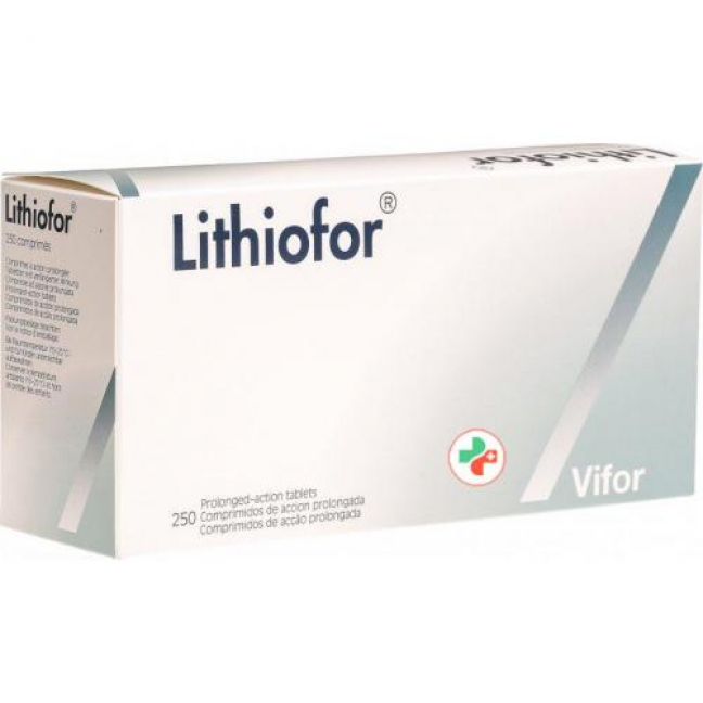 Литиофор 660 мг 250 ретард-таблеток