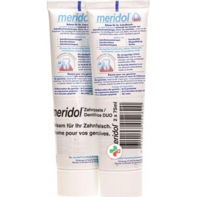 Meridol зубная паста 2x 75мл