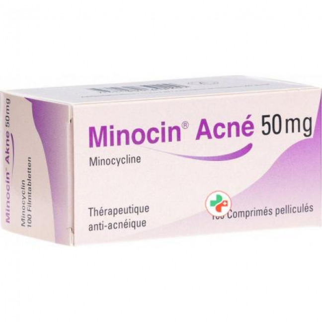 Миноцин Акне 50 мг 100 таблеток