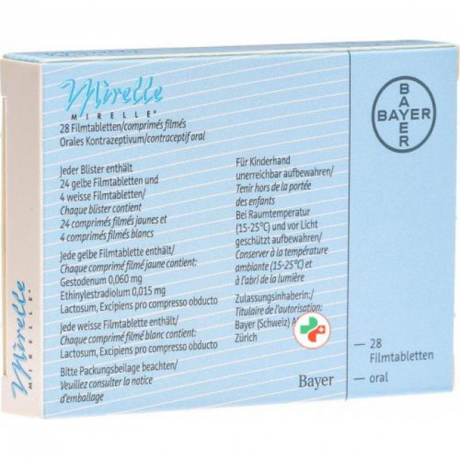 Мирелль 28 таблеток покрытых оболочкой
