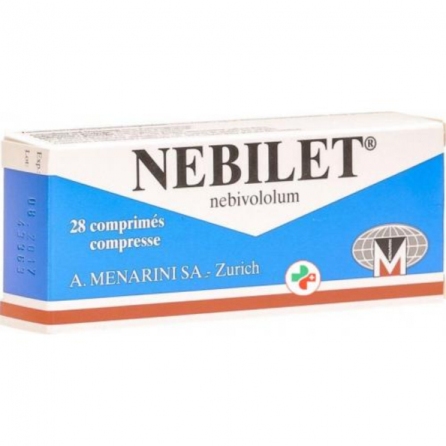 Небилет 5 мг 98 таблеток 