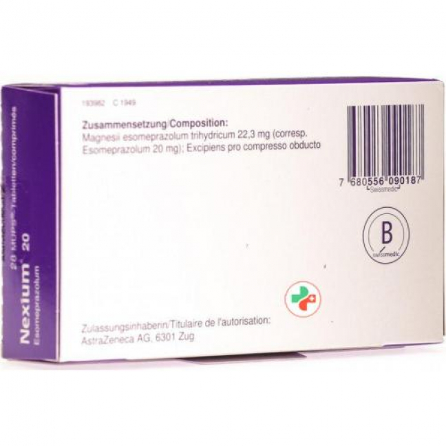 Нексиум Мупс 20 мг 28 таблеток 