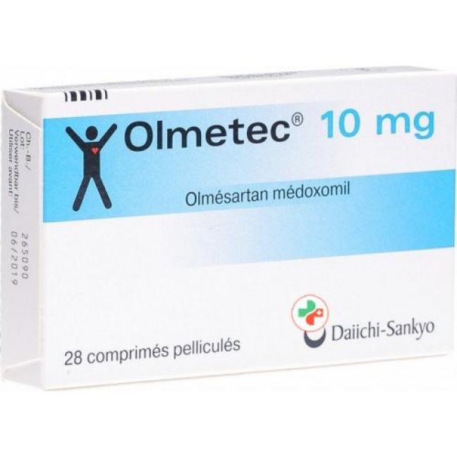 Олметек 10 мг 28 таблеток покрытых оболочкой 