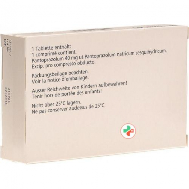 Пантопразол Никомед 40 мг 60 таблеток 