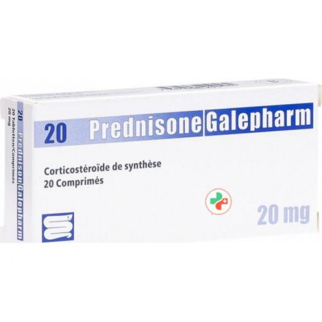 Преднизон Галефарм 20 мг 20 таблеток