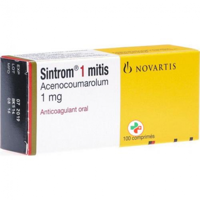 Синтром Mитис 1 мг 100 таблеток 