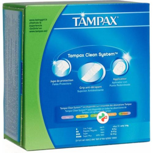 Tampax Super Tampons 30 штук