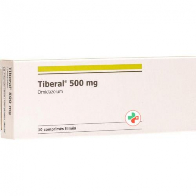 Tiberal 500 mg 10 filmtablets