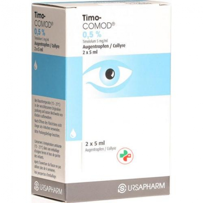Тимо-КОМОД 0,5% глазные капли 2 x 5 мл