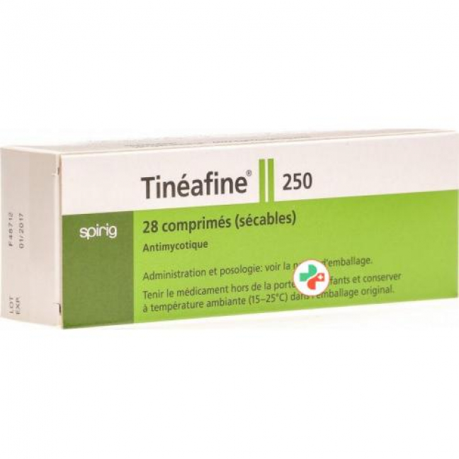 Тинеафин 250 мг 28 таблеток 