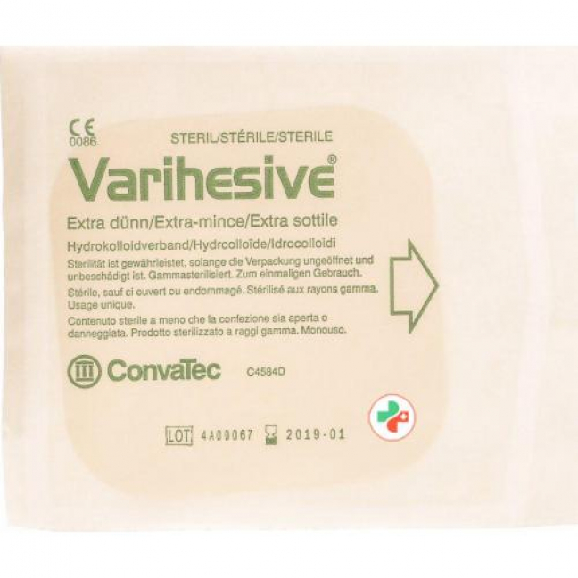 VariHesive Extra Dunn Hydrokolloidverband 10x10см 5 пакетиков
