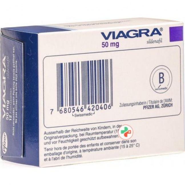 Виагра 50 мг 12 таблеток покрытых оболочкой