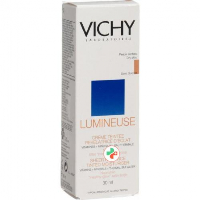 Vichy Lumineuse Getonte Tagescreme для сухой кожи 03 Doree Satin 30мл