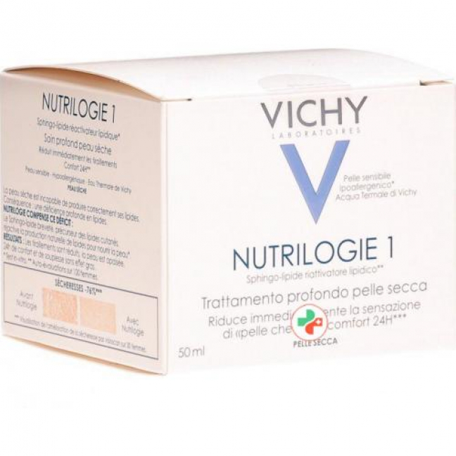 Vichy Nutrilogie 1 Intensiv-Aufbaupflege fur для сухой кожи 50мл