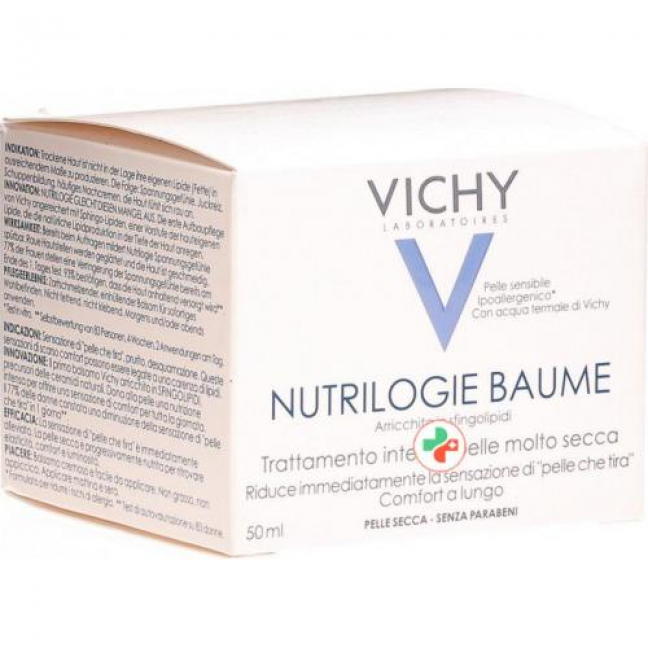 Vichy Nutrilogie Reichhaltig Intensiv-Aufbaupflege fur Extrem для сухой кожи 50мл