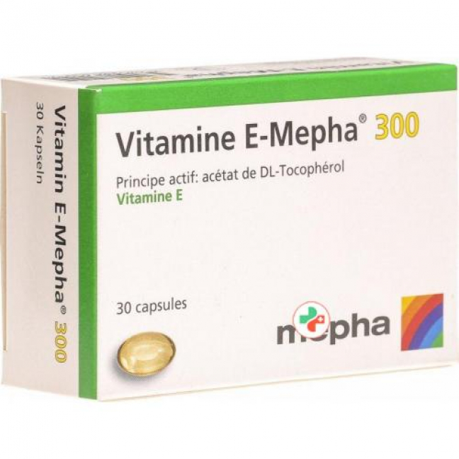 Витамин E Мефа 300 мг 30 капсул