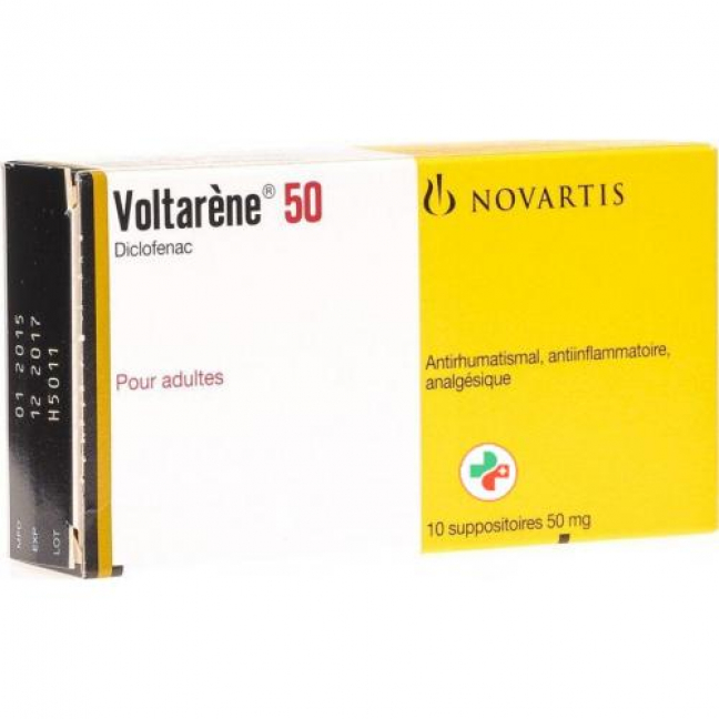 Вольтарен 50 мг 10 суппозиториев