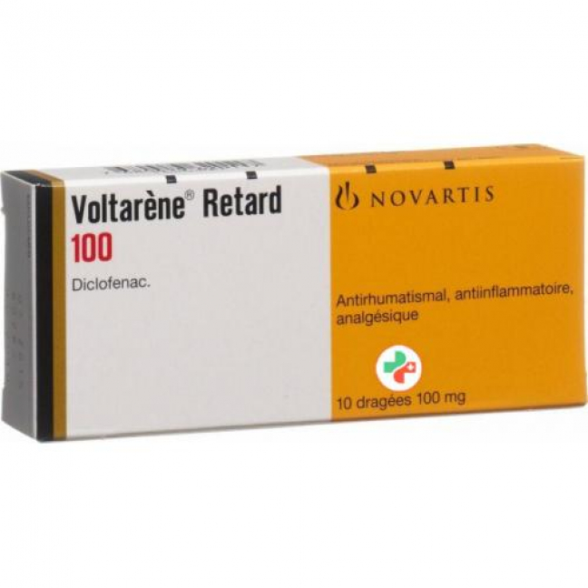 Вольтарен Ретард 100 мг 10 драже