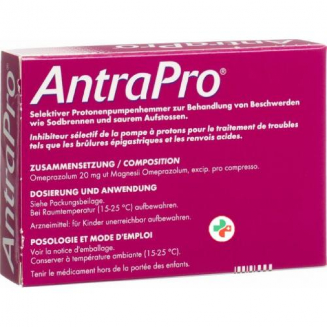 Антрапро 20 мг 14 таблеток