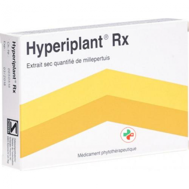 Гипериплант RX 600 мг 40 таблеток покрытых оболочкой 