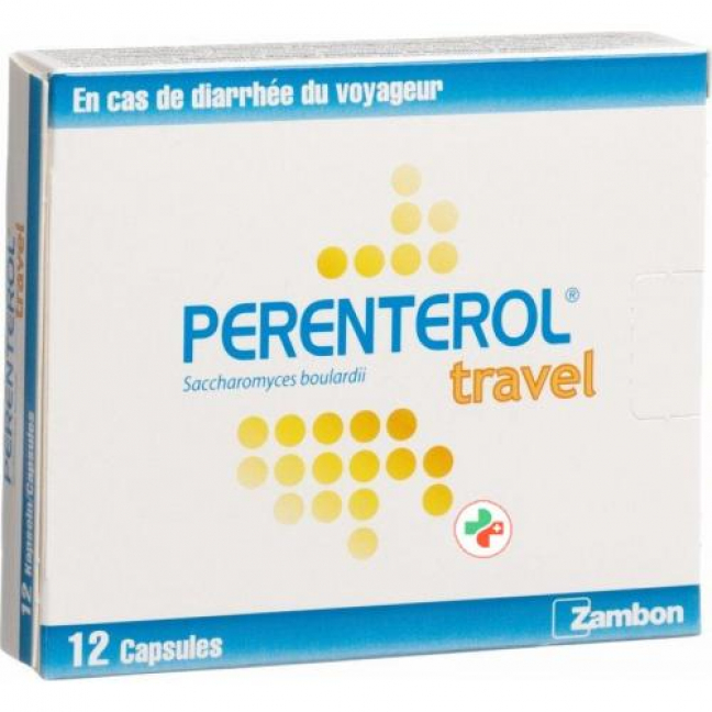 Перентерол Тревел 250 мг 12 капсул