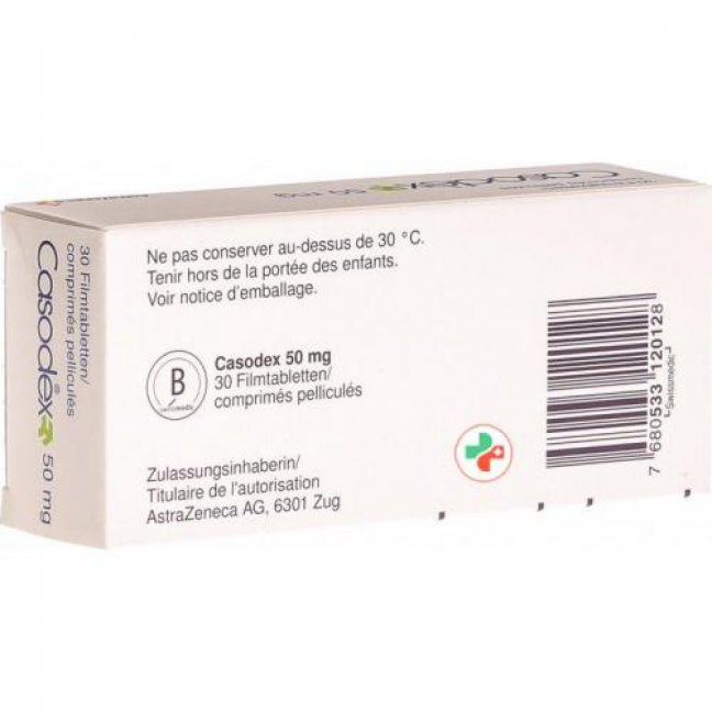 Casodex 50 mg 30 tablets