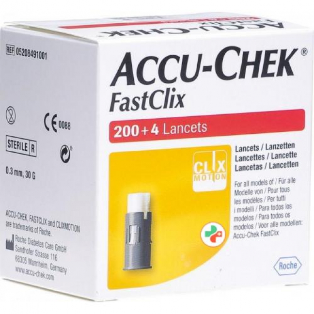 Accu Chek FastClix 34x6 ланцеты