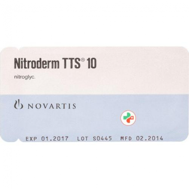 Нитродерм 10 TTC 10 мг/сут 10 трансдермальных пластырей