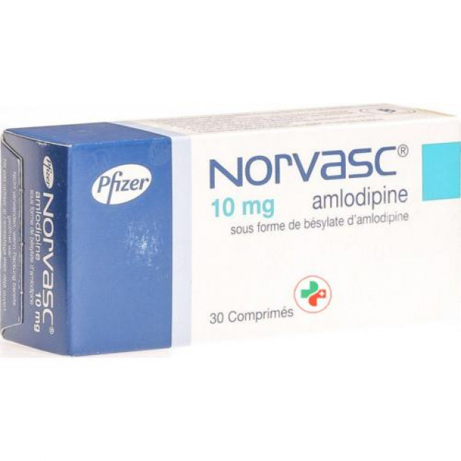 Norvasc 10 mg 30 tablets