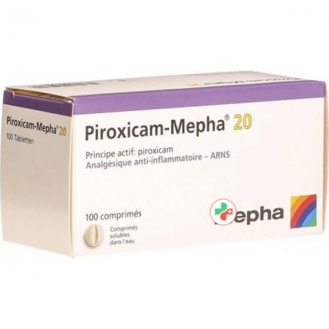 Пироксикам Мефа 20 мг 100 таблеток