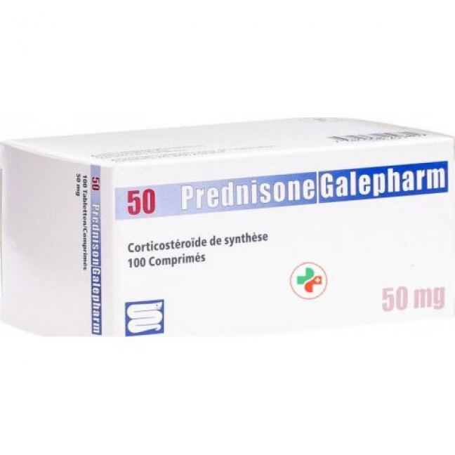 Преднизон Галефарм 50 мг 100 таблеток