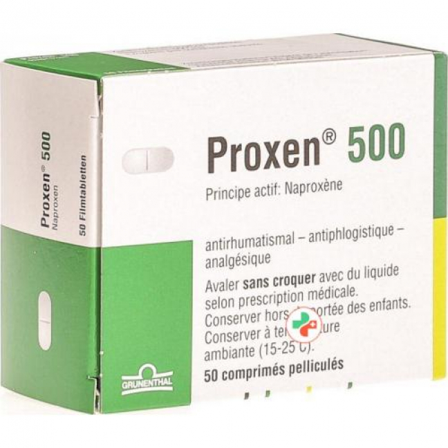 Proxen 500 mg 50 filmtablets
