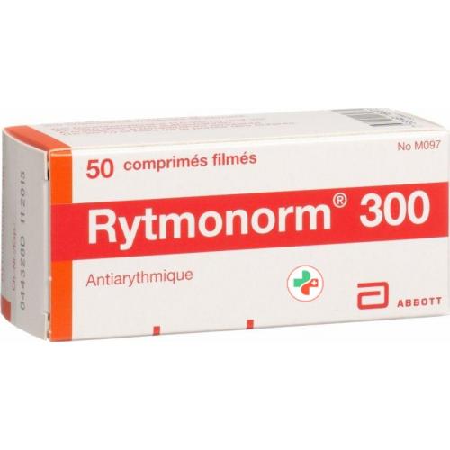 Ритмонорм 300 мг 50 таблеток покрытых оболочкой  - АПТЕКА ЦЮРИХ