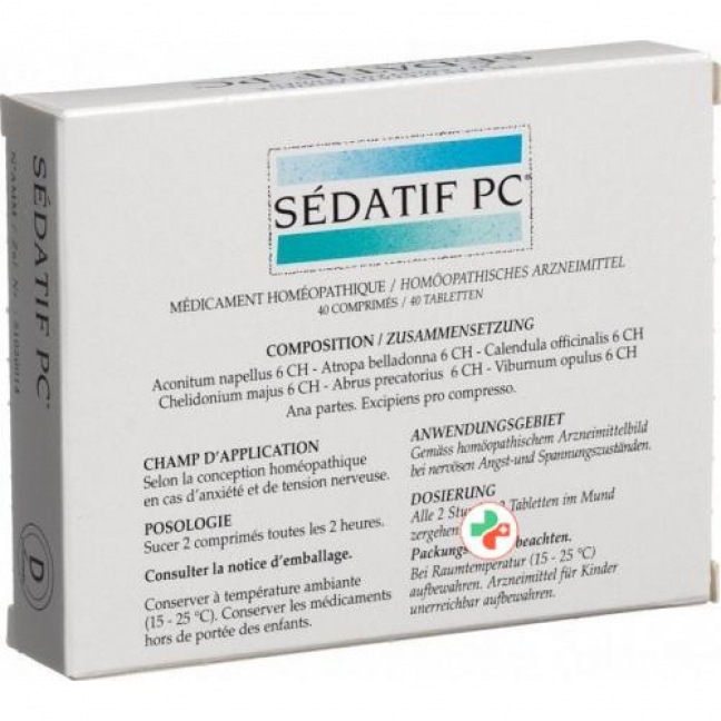 Седатиф ПС 40 таблеток