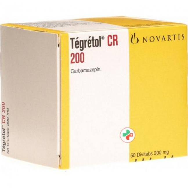 Тегретол CR 200 мг 50 таблеток замедленного высвобождения