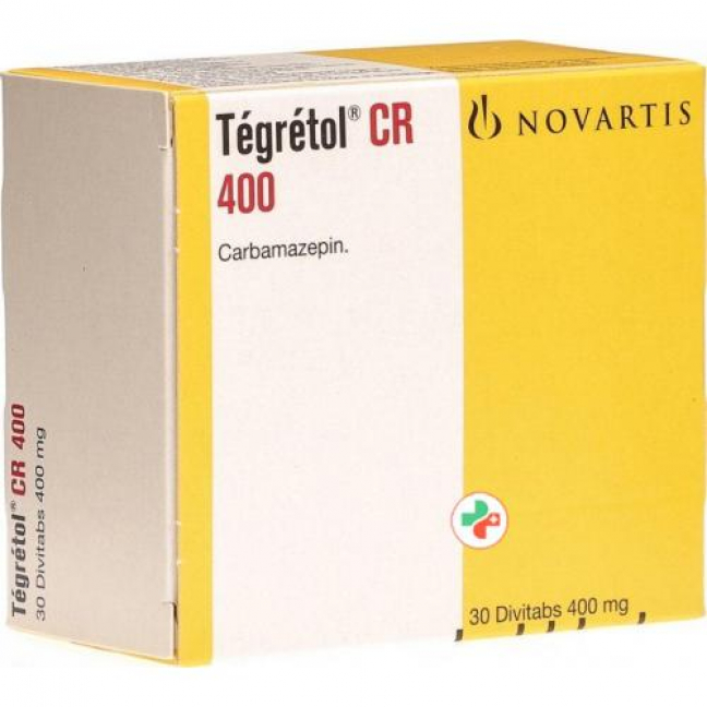 Тегретол CR 400 мг 30 таблеток замедленного высвобождения