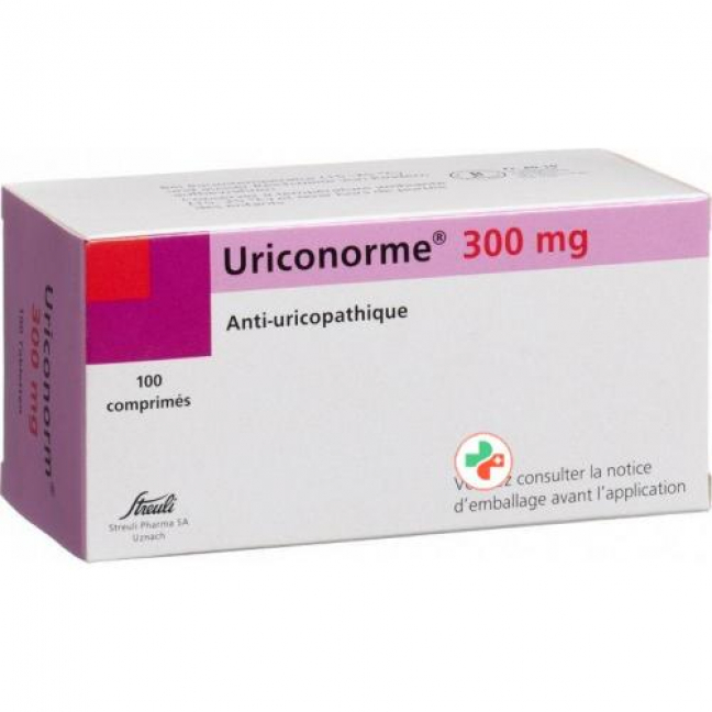 Уриконорм 300 мг 100 таблеток