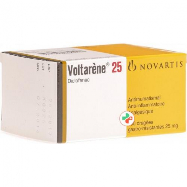 Вольтарен 25 мг 100 драже 