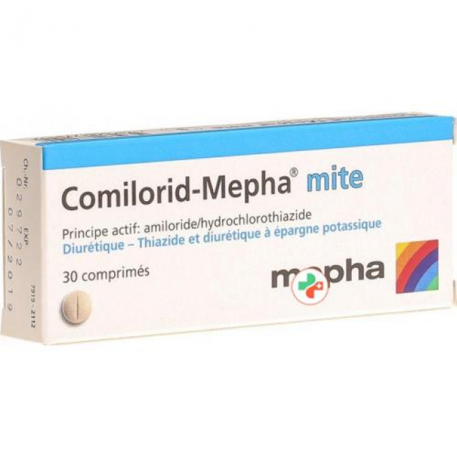 Comilorid Mepha Mite 2.5/25 30 tablets