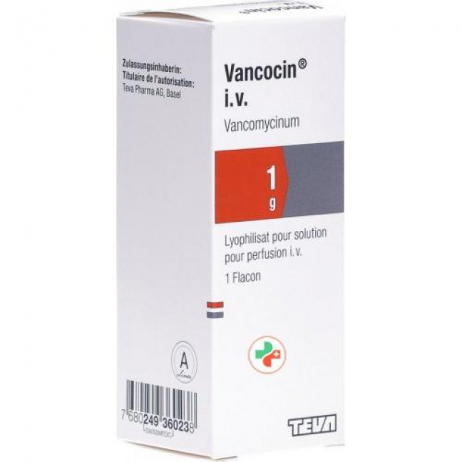 Ванкоцин сухое вещество 1 г