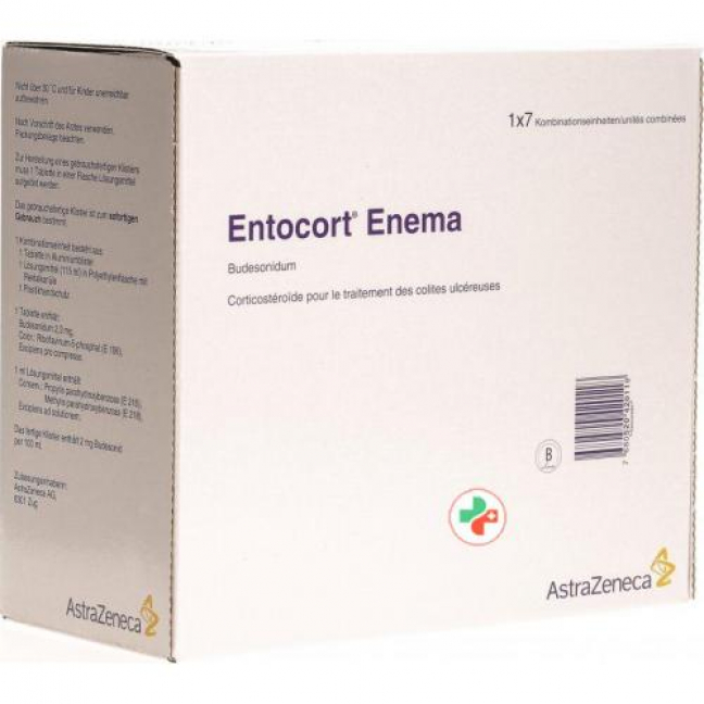 Entocort Enema Klistier Loesung + 7 tablets