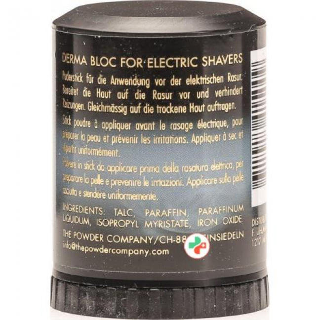 Derma Bloc Pre Shave Powder Stick F Electric 60г