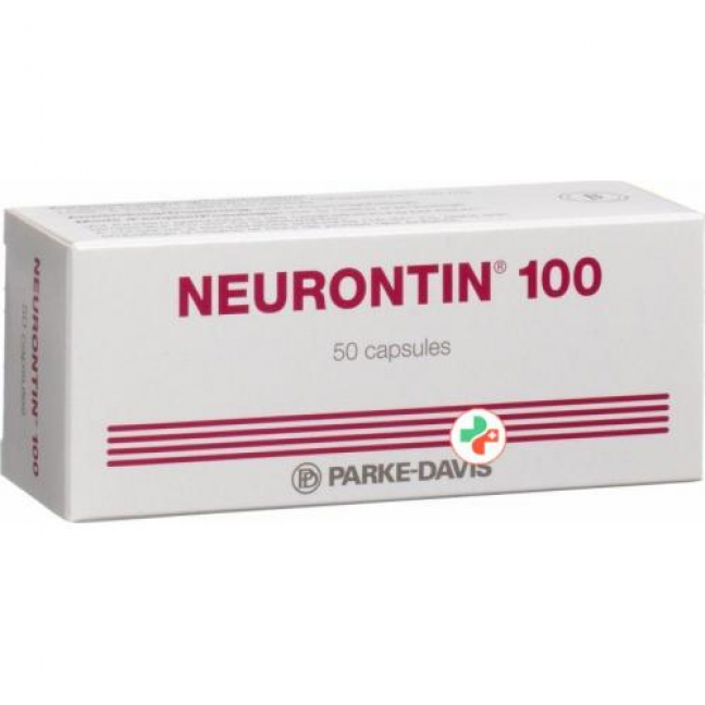 Нейронтин 100 мг 50 капсул