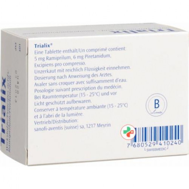 Триаликс 100 таблеток