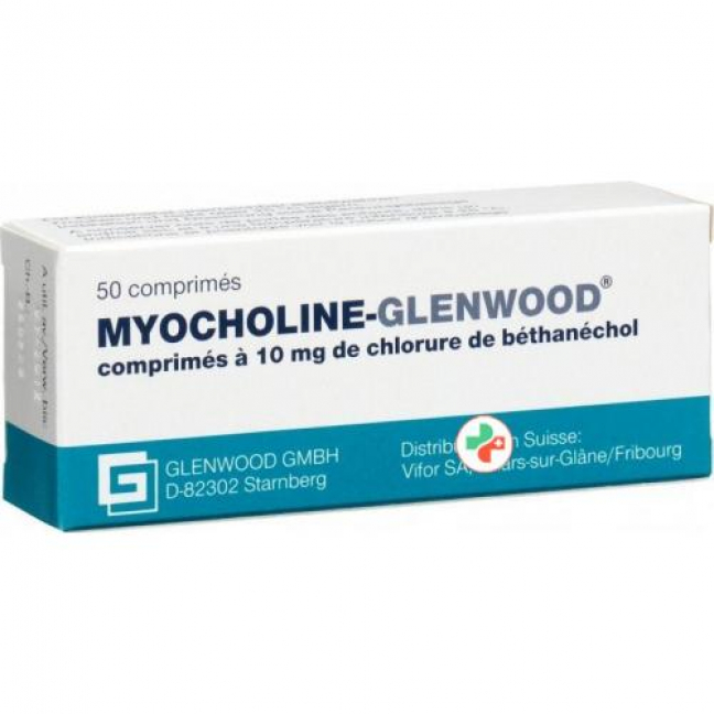 Миохолин-Гленвуд 10 мг 50 таблеток