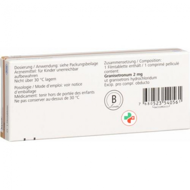 Kytril 2 mg filmtablets
