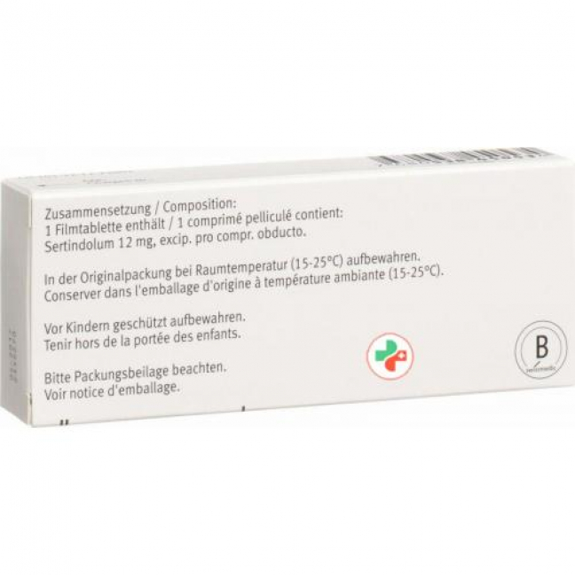 Сердолект 12 мг 28 таблеток покрытых оболочкой