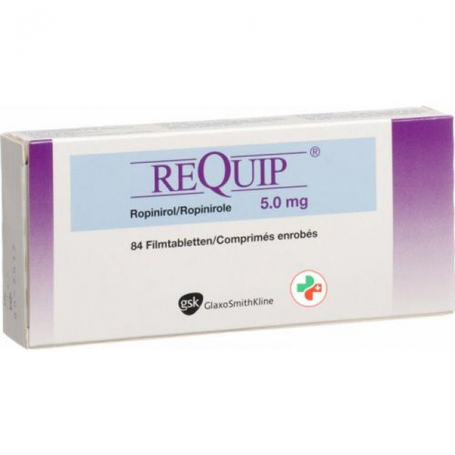 Requip 5 mg 84 filmtablets
