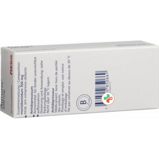 Аурорикс 300 мг 30 таблеток покрытых оболочкой 